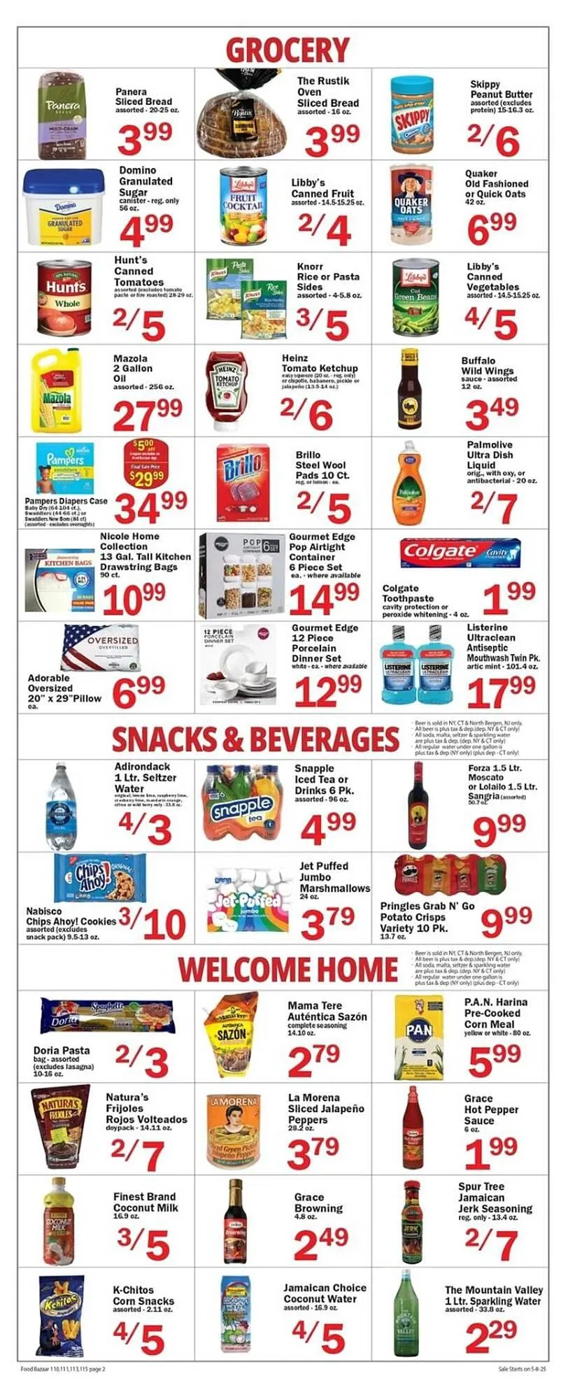 Weekly ad Food Bazaar Weekly Ad from May 8 to May 14 2025 - Page 2