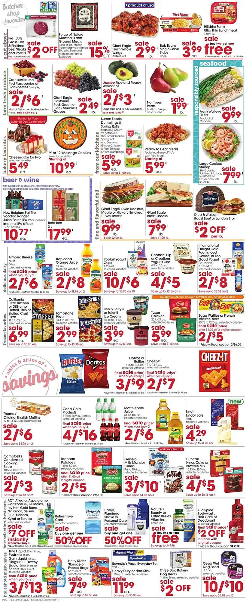 Weekly ad Giant Eagle weekly ad from October 16 to October 22 2025 - Page 4