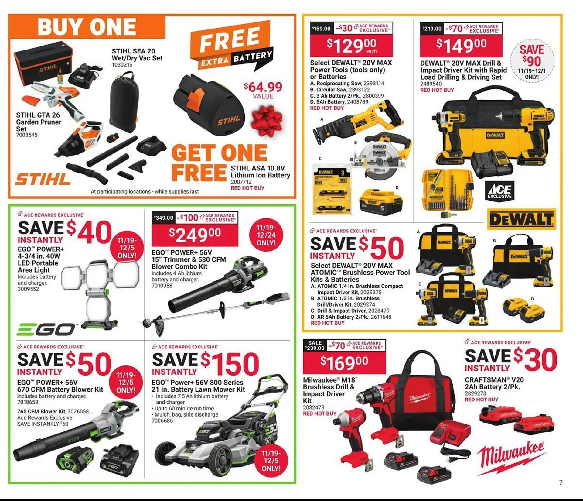 Weekly ad Ace Hardware flyer from November 1 to December 1 2025 - Page 6