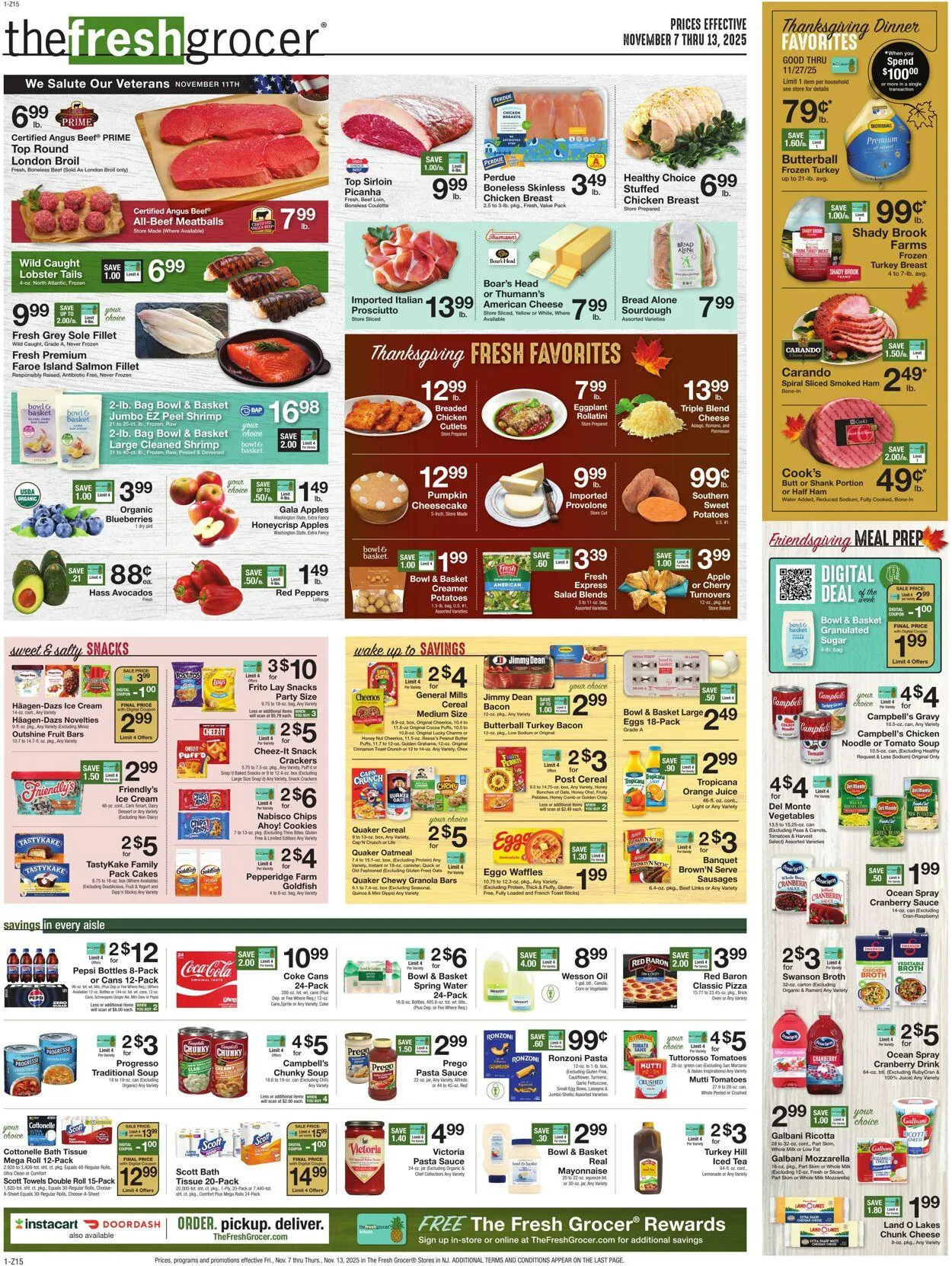 Weekly ad Gerrity's Supermarkets Current weekly ad from November 6 to November 13 2025 - Page 1