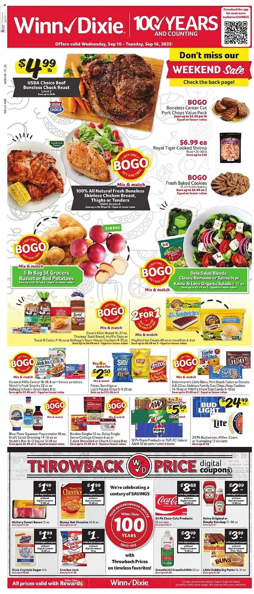 Weekly ad Winn Dixie weekly ad from September 10 to September 17 2025 - Page 1