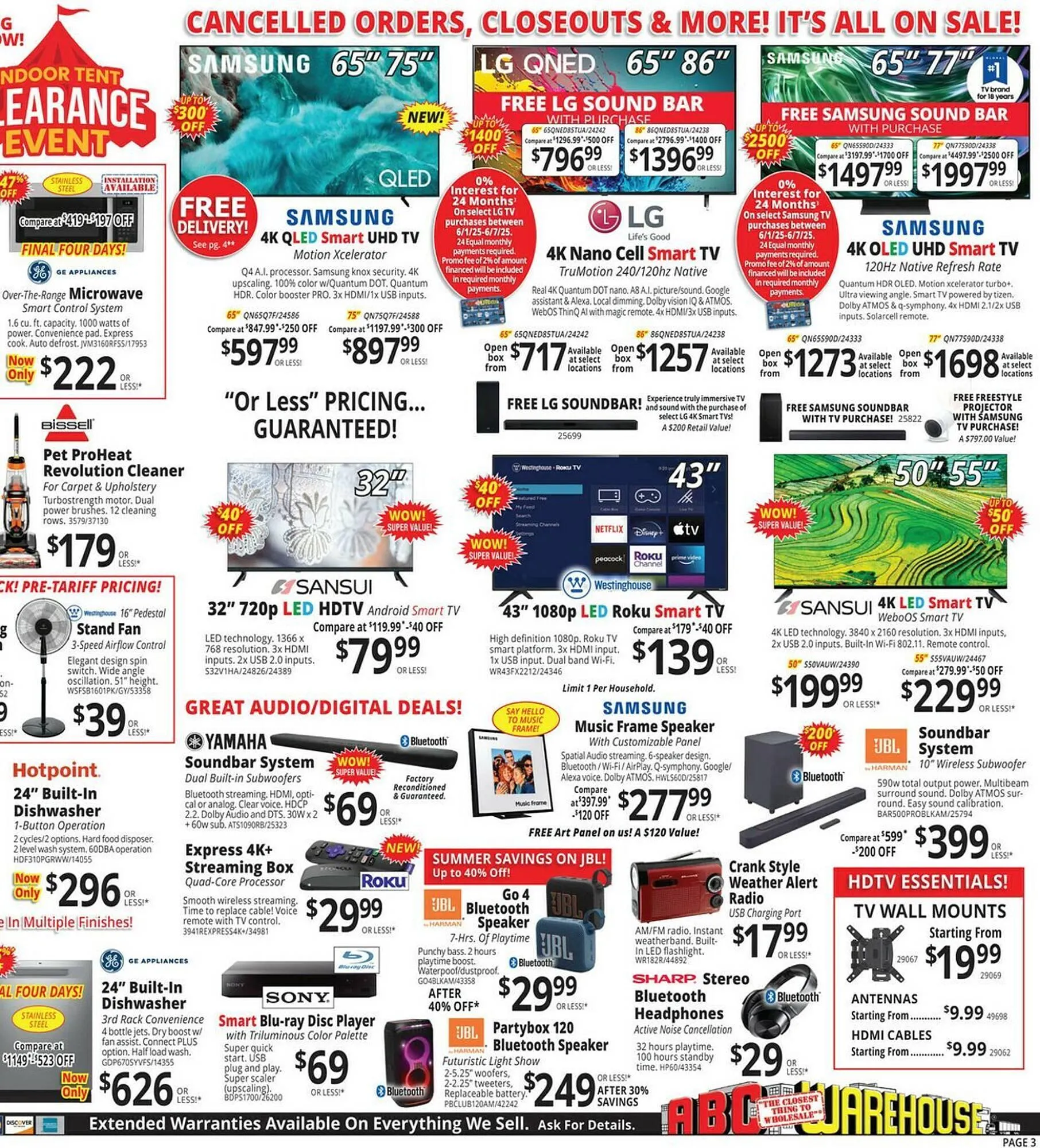 Weekly ad ABC Warehouse Weekly Ad from June 1 to June 7 2025 - Page 3