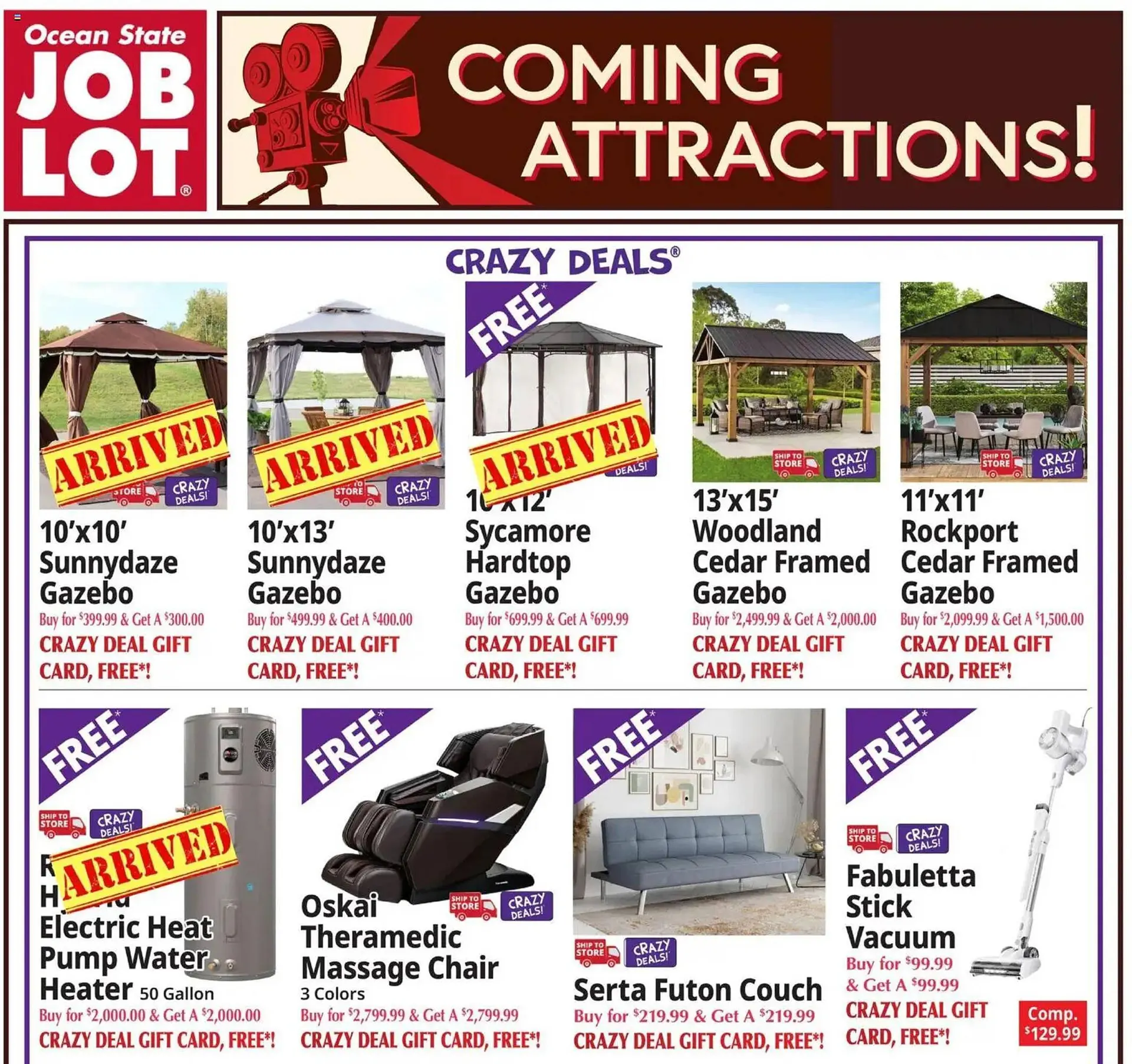 Weekly ad Ocean State Job Lot flyer from March 26 to April 1 2026 - Page 1
