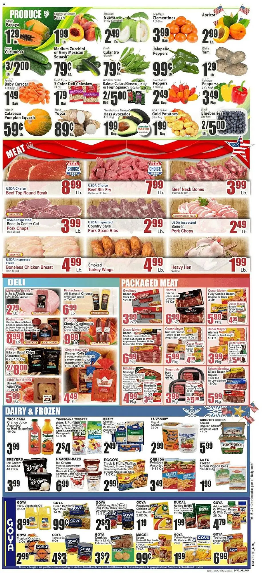 Weekly ad Food Universe circular from May 15 to May 22 2026 - Page 4