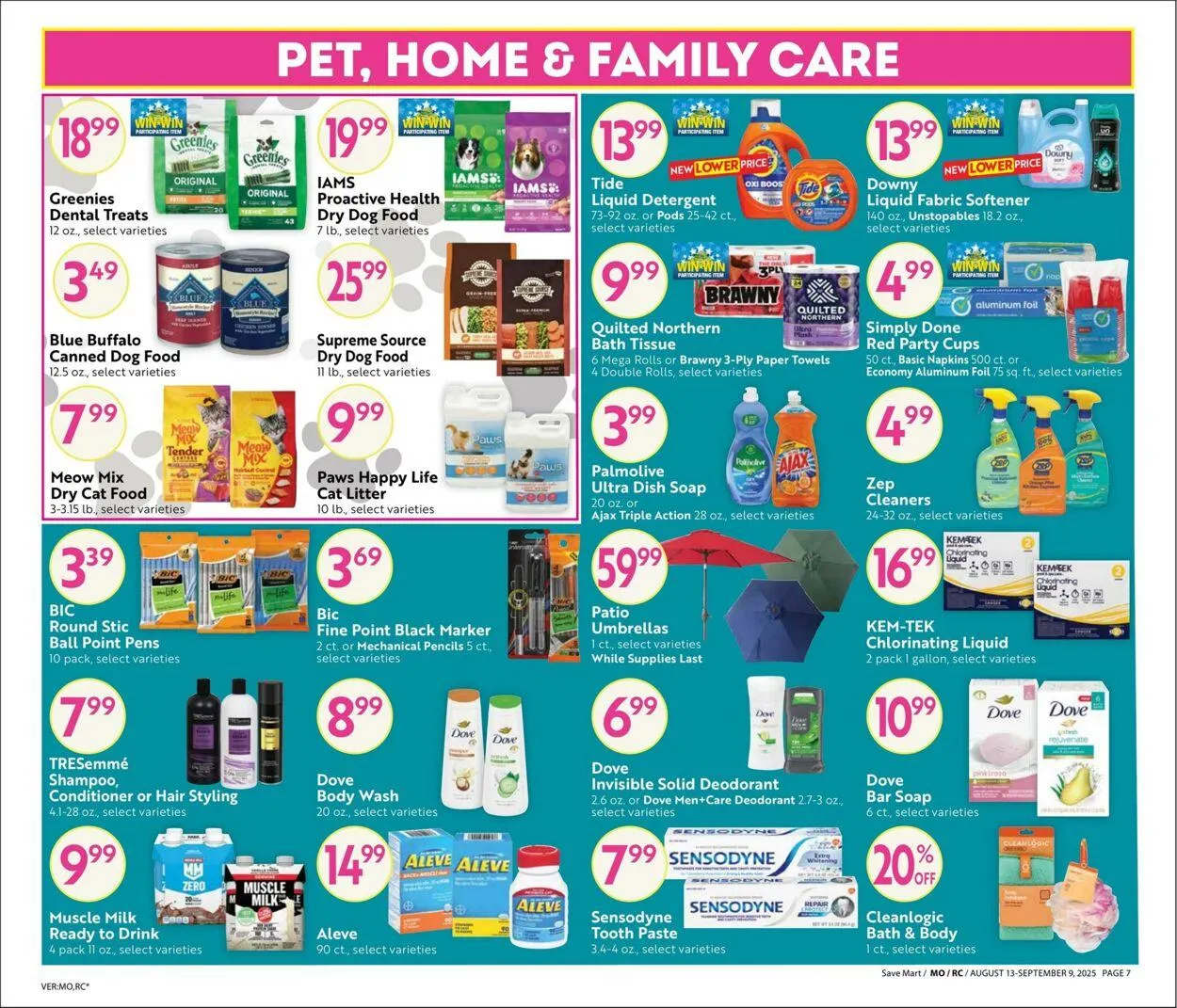 Weekly ad Save Mart Current weekly ad from August 13 to September 9 2025 - Page 7
