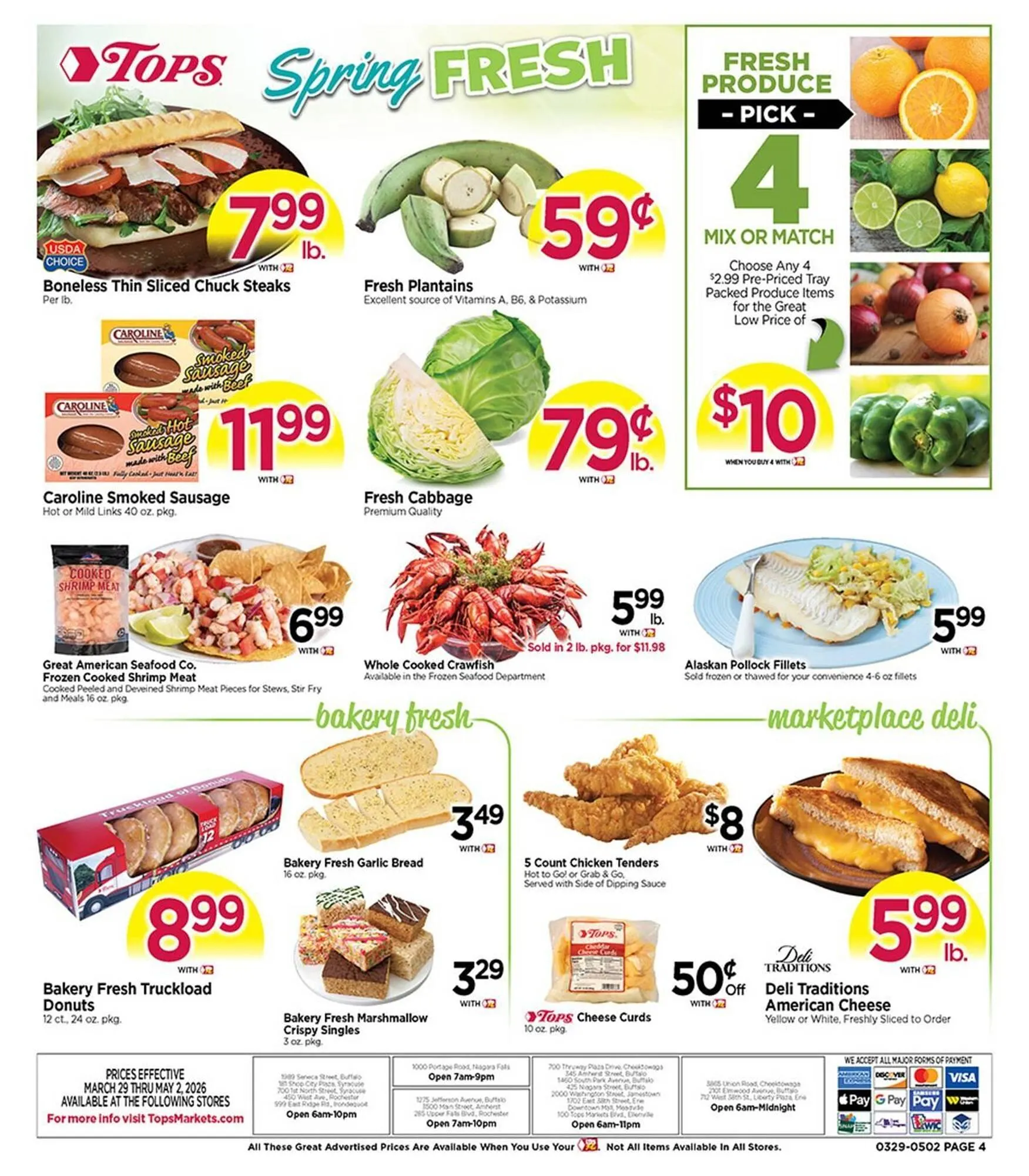 Weekly ad Tops weekly ad from March 29 to May 2 2026 - Page 4