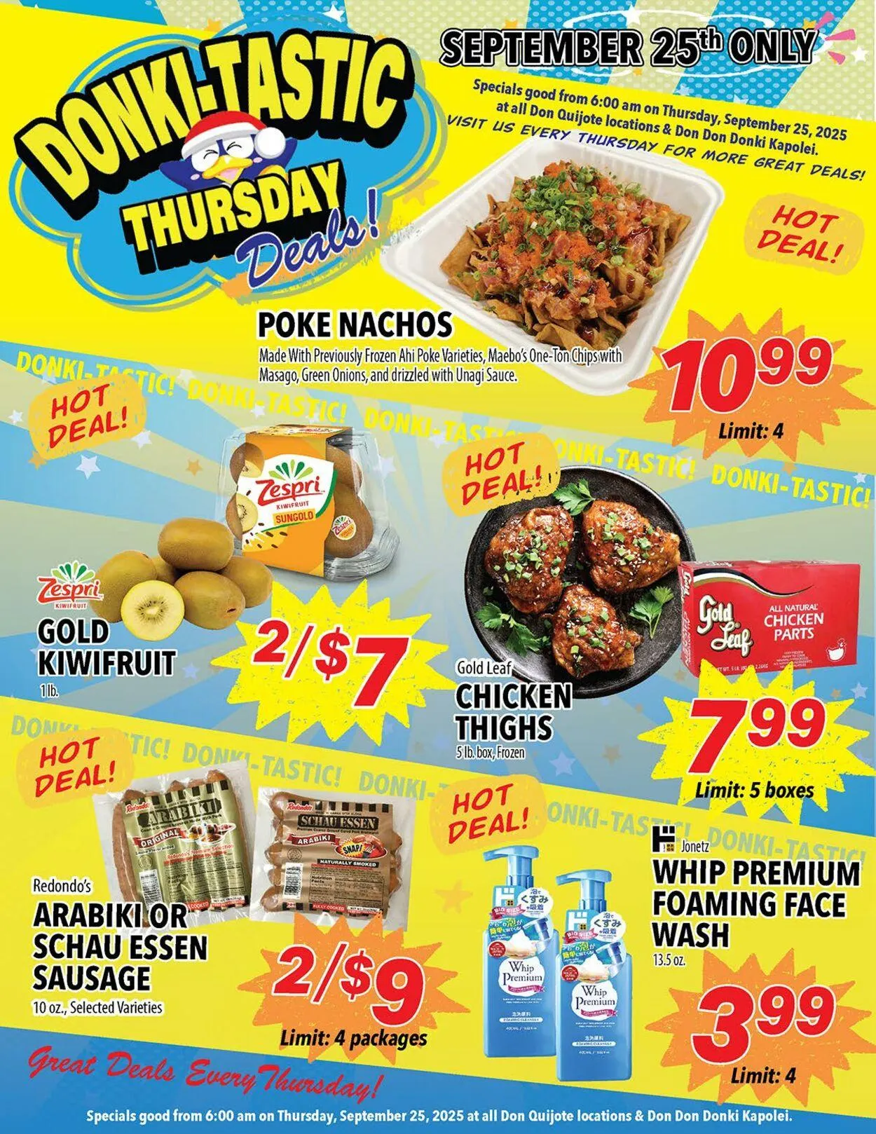 Weekly ad Don Quijote Hawaii from September 25 to October 9 2025 - Page 1
