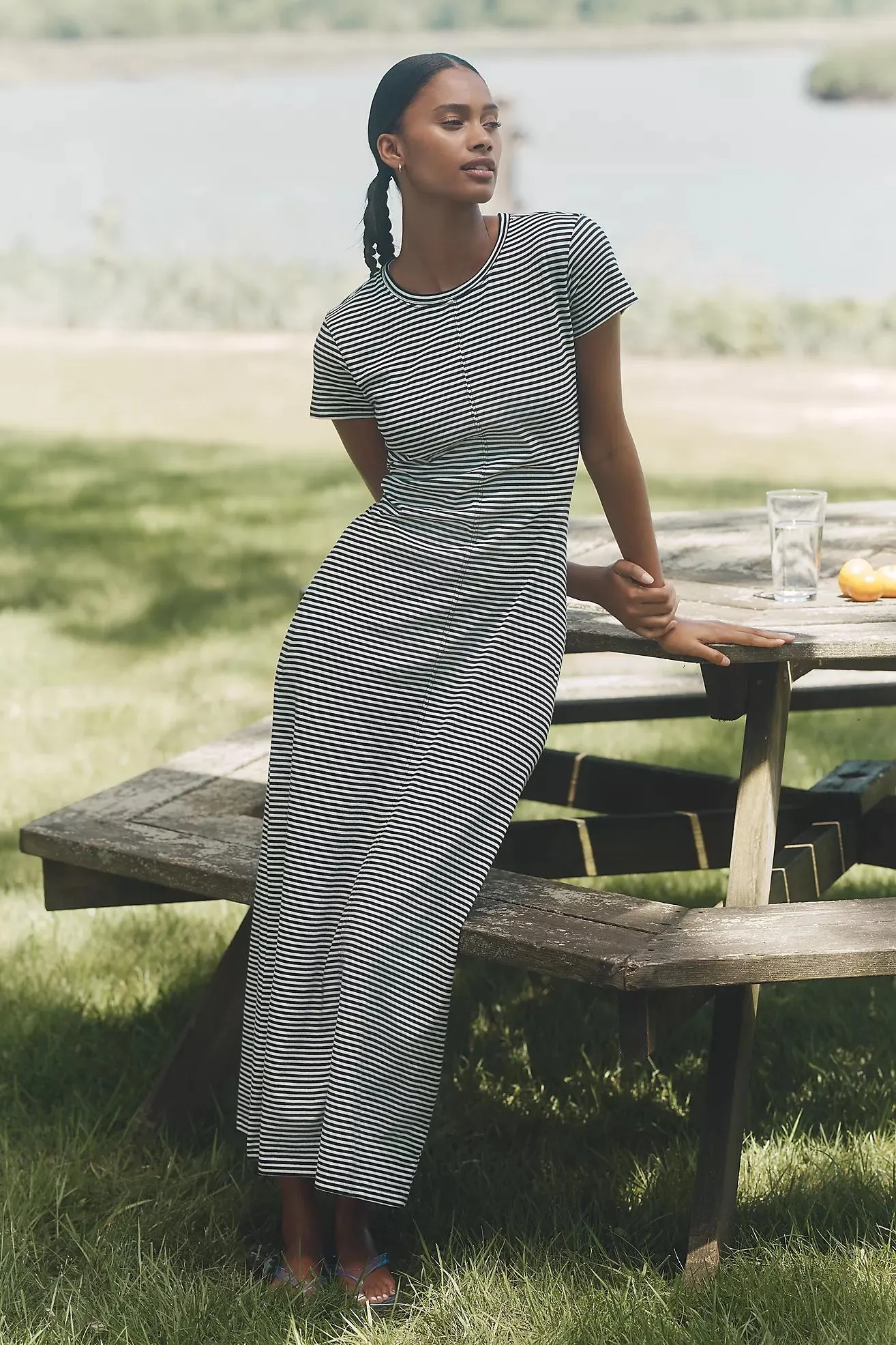 LSPACE Sloane Short-Sleeve T-Shirt Dress