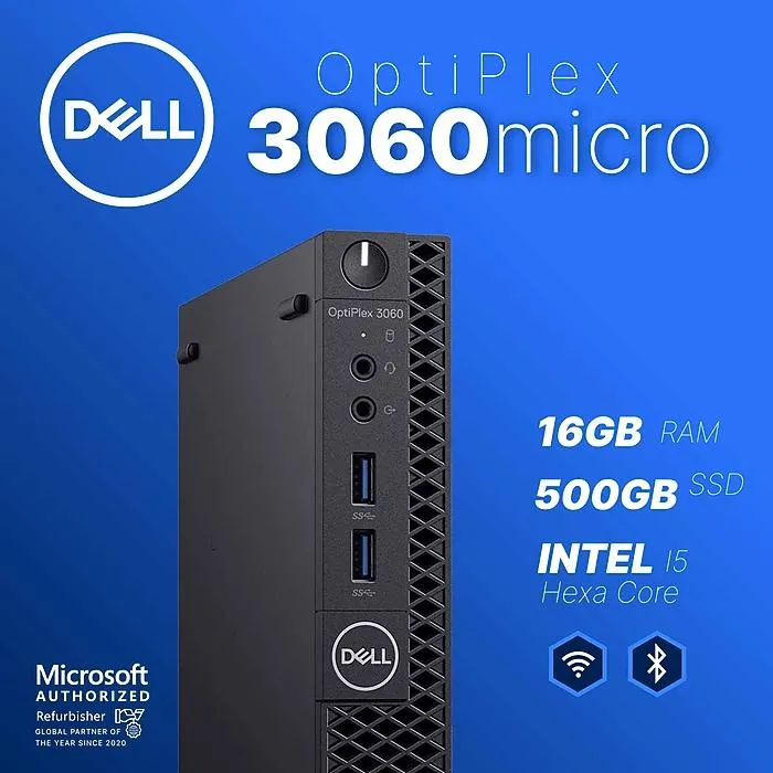 Dell Optiplex Refurbished Micro Computer,