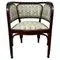 Secession Office Chair by Gustav Siegel for J&J Kohn, 1890s