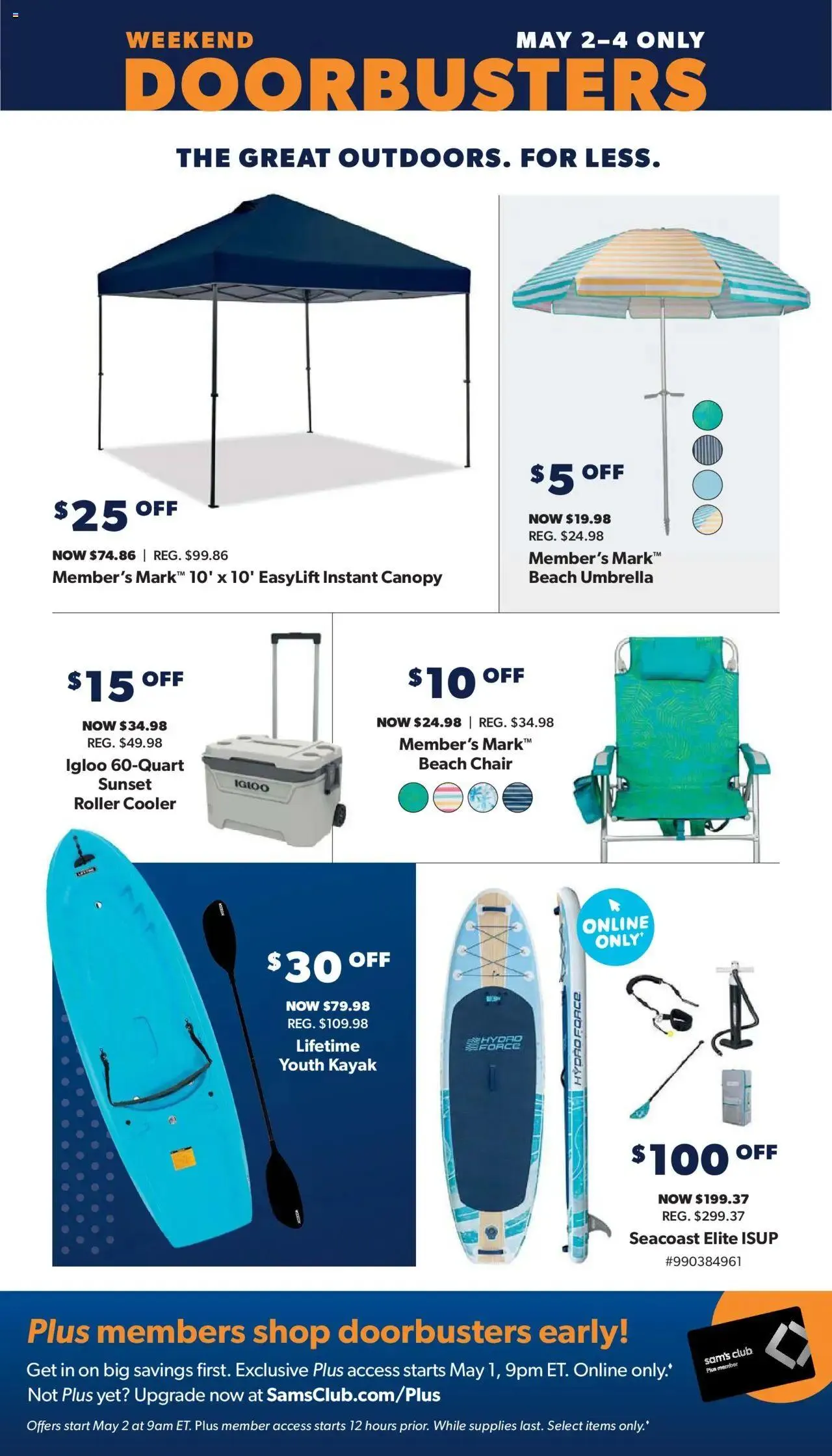 Weekly ad Sam's Club Savings Book May 2025 from April 30 to June 1 2025 - Page 3
