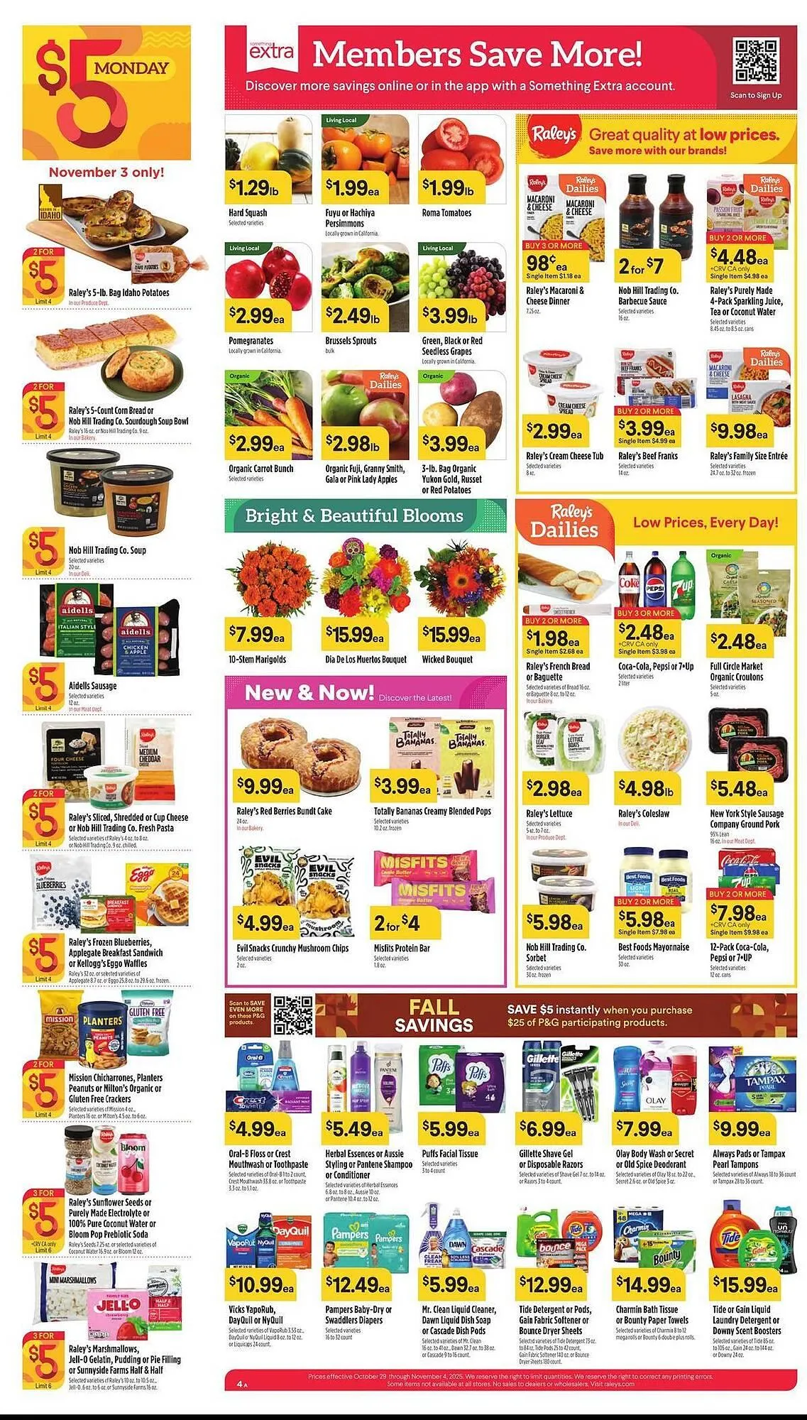Weekly ad Nob Hill weekly ad from October 29 to November 4 2025 - Page 4