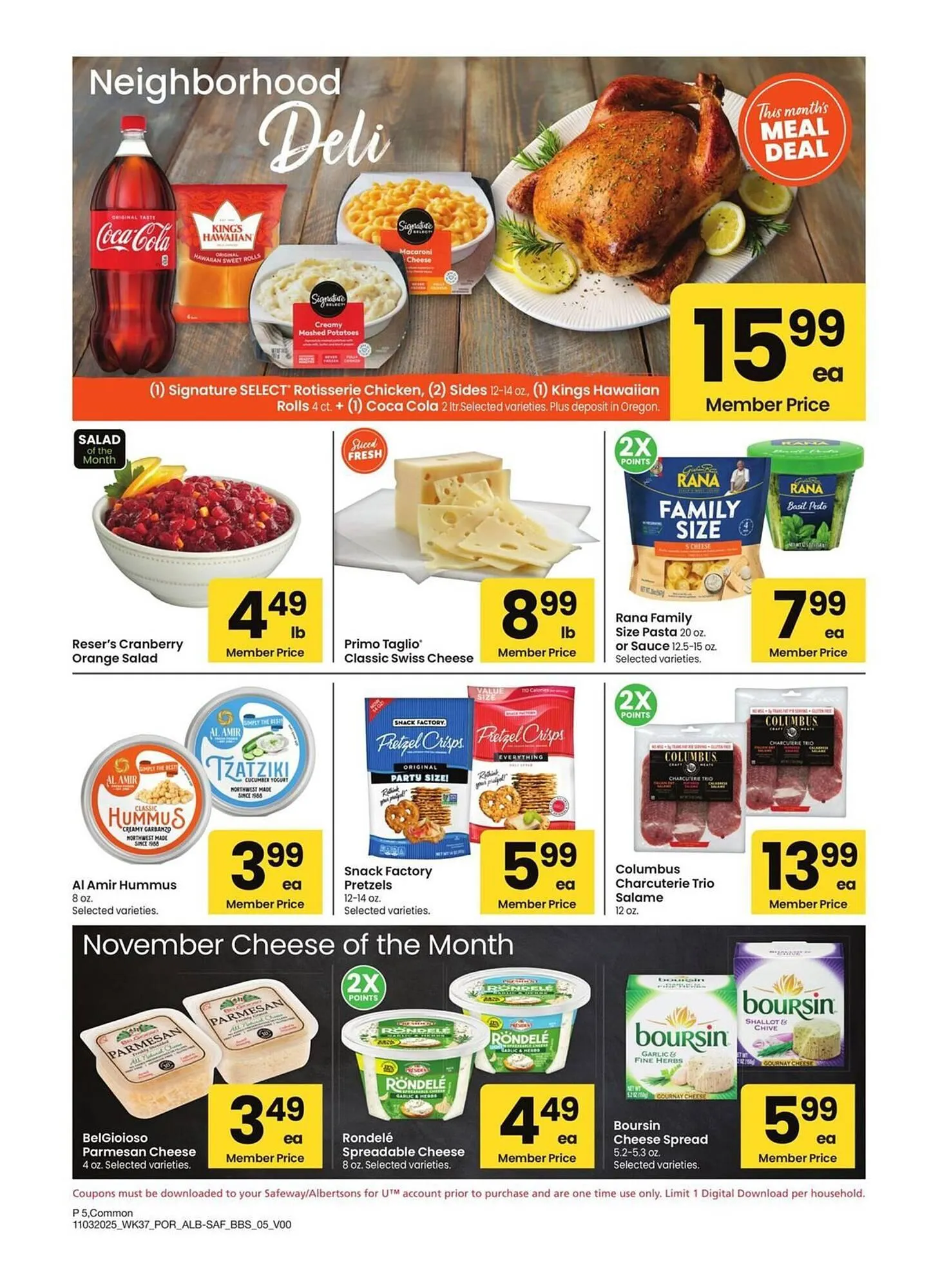 Weekly ad Albertsons weekly ad from November 3 to November 30 2025 - Page 5