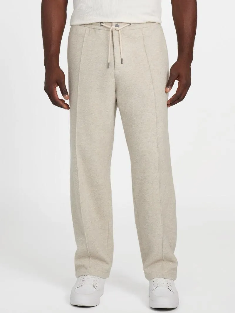 Scuba Wool-Blend Chino Melange Pants