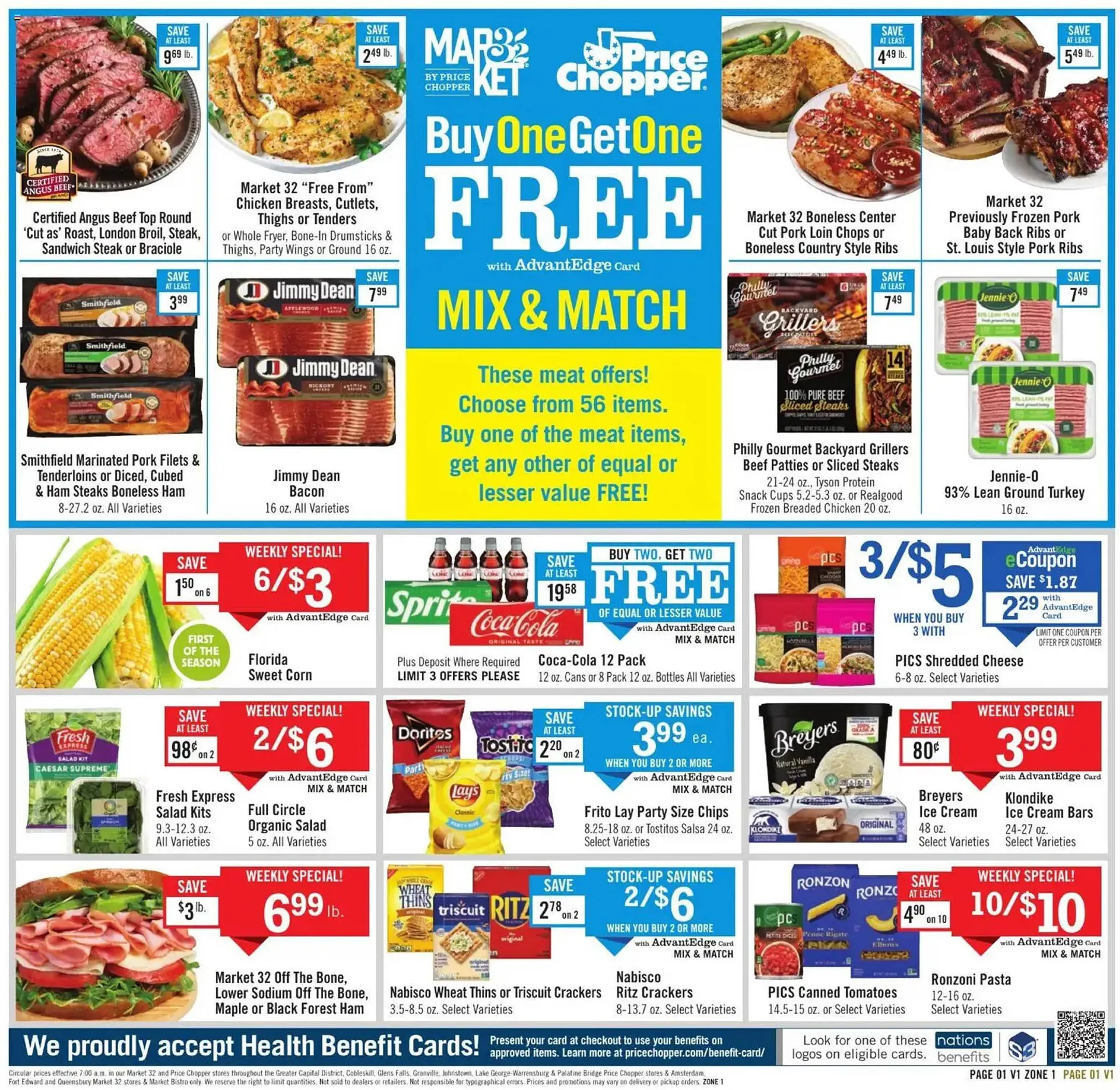 Weekly promotion Price Chopper weekly ad spanning from May 3 to May 10 2026 - Page 1 for Catalogue 365