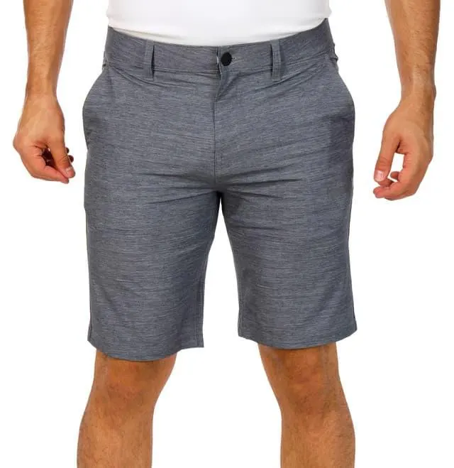 Hurley Mens Essential Heather Hybrid Walk Shorts