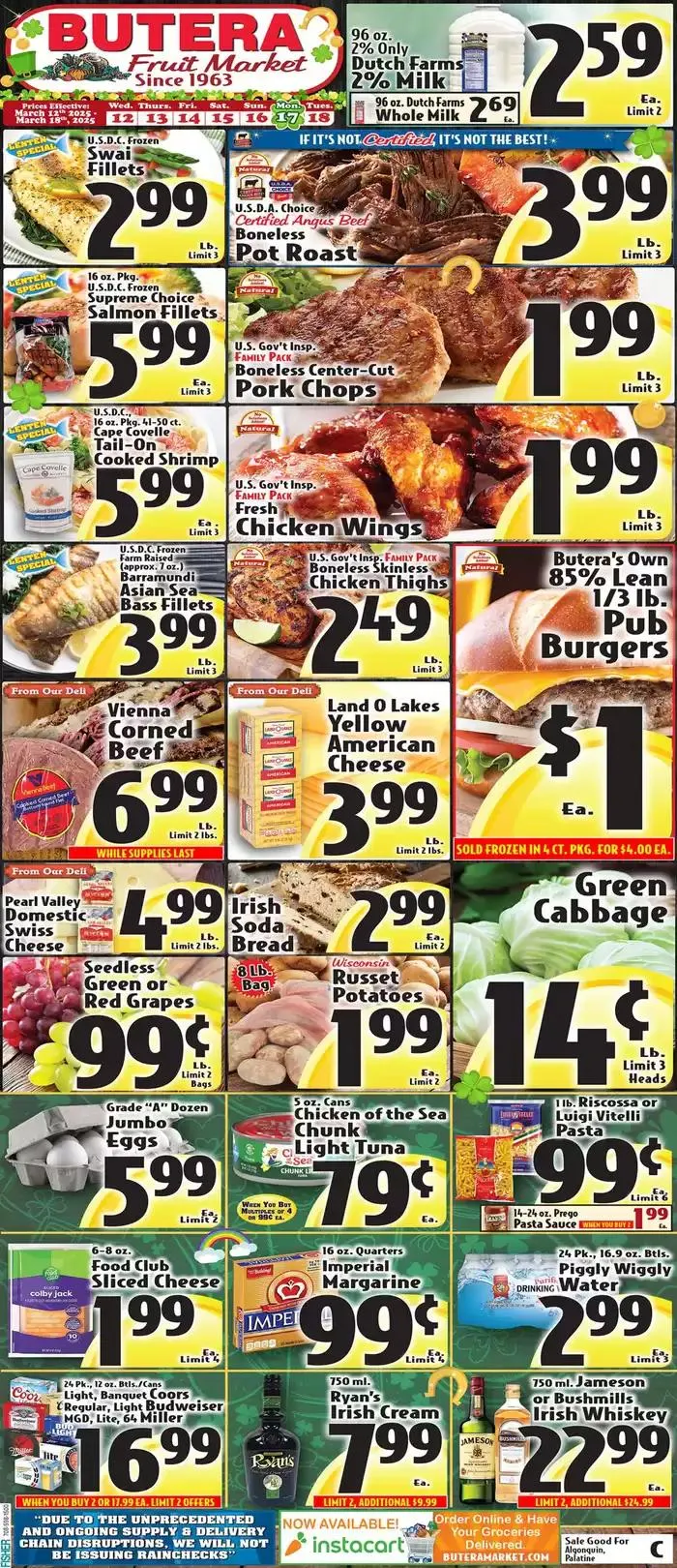 Weekly ad Butera weekly ad from March 12 to March 18 2025 - Page 1