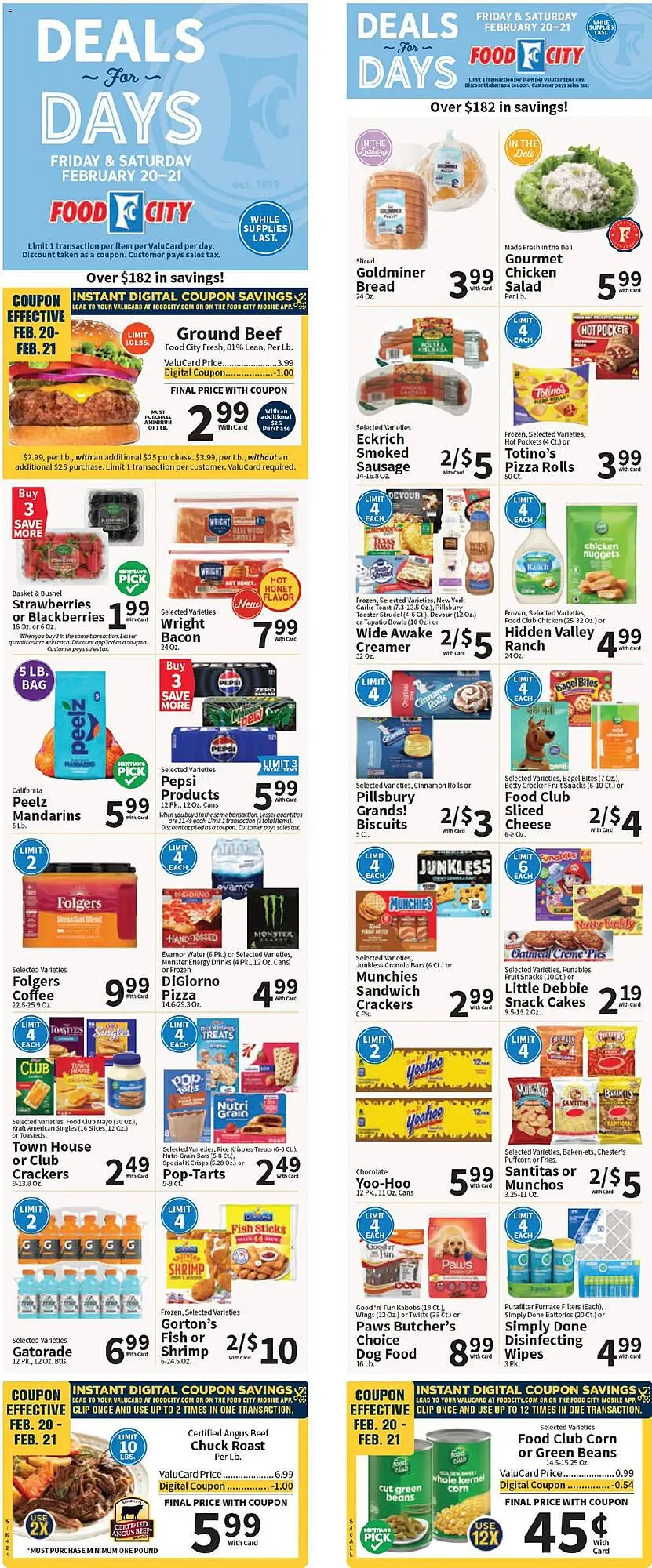 Food City weekly ad - 1