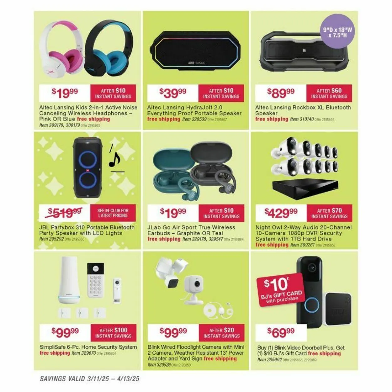Weekly ad BJ's from March 17 to March 31 2025 - Page 40