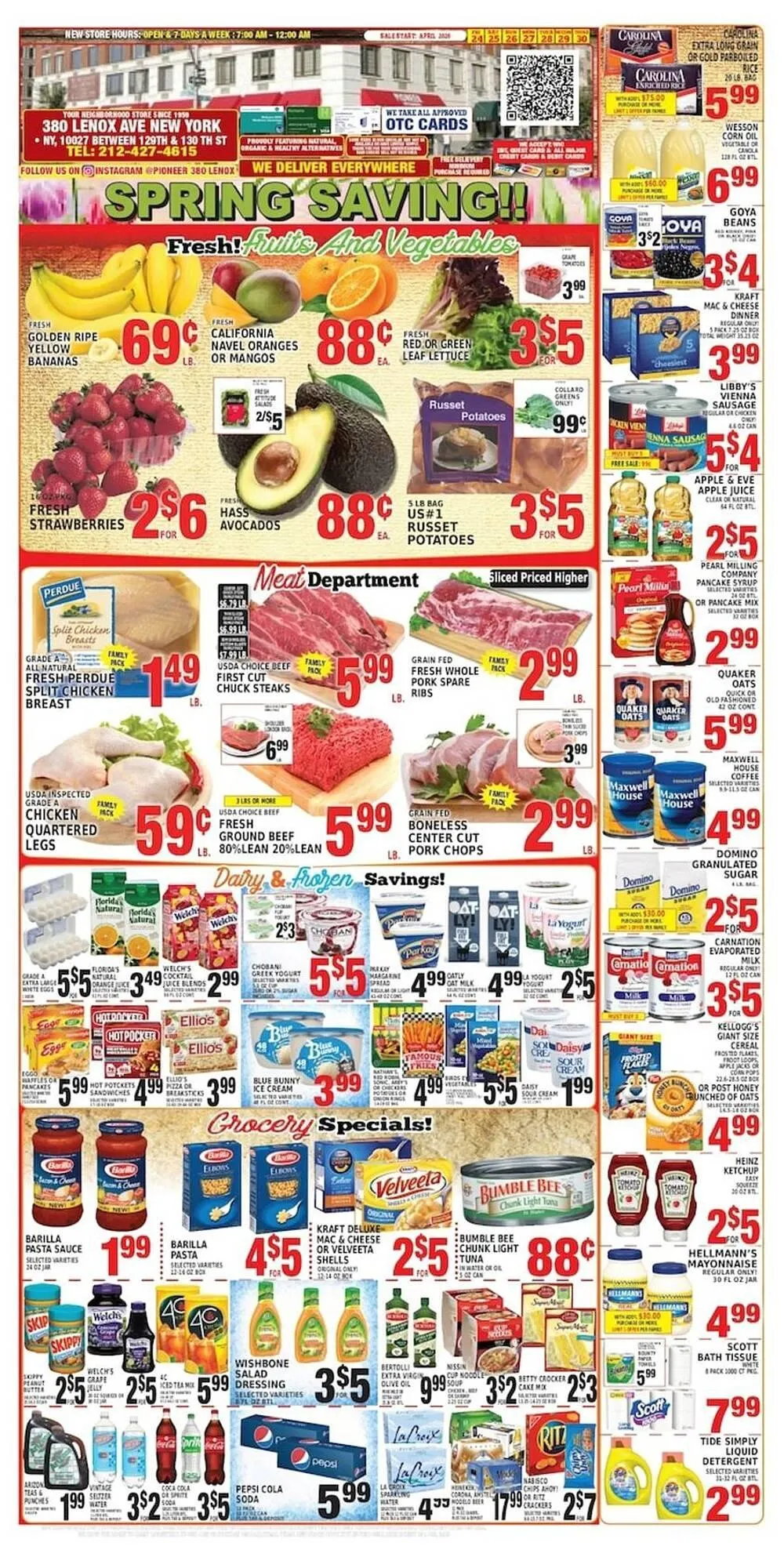 Weekly ad Pioneer Supermarkets weekly ad from April 24 to April 30 2026 - Page 1