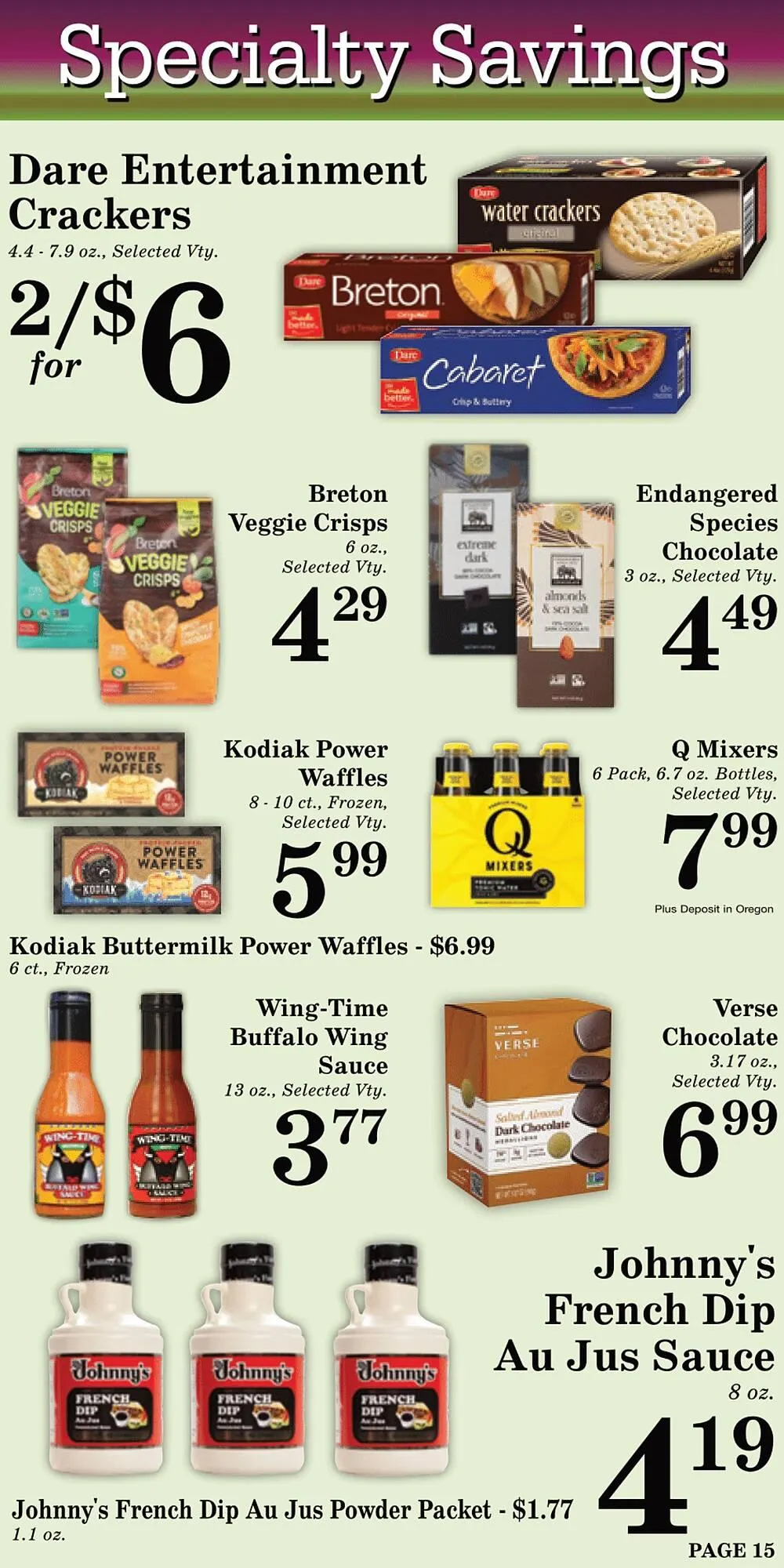 Weekly ad Harvest Foods weekly ad from December 3 to December 30 2025 - Page 16