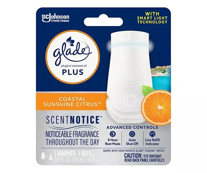 Coastal Sunshine Citrus PlugIns Plus Air Freshener Starter Kit