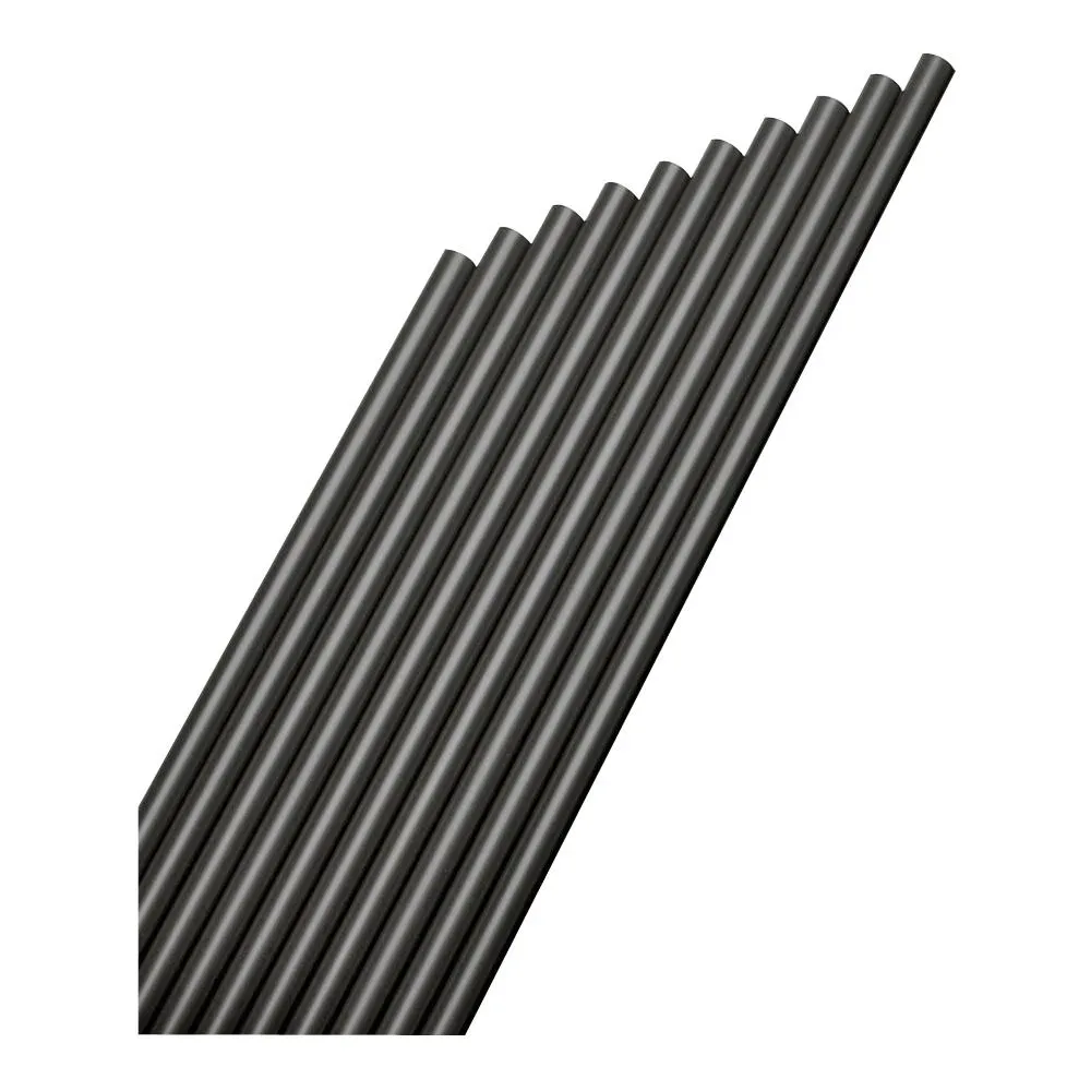 74719 Baluster, 3/4 in Dia, 32 in L, Round, Aluminum, Black, Powder-Coated, 10 pack