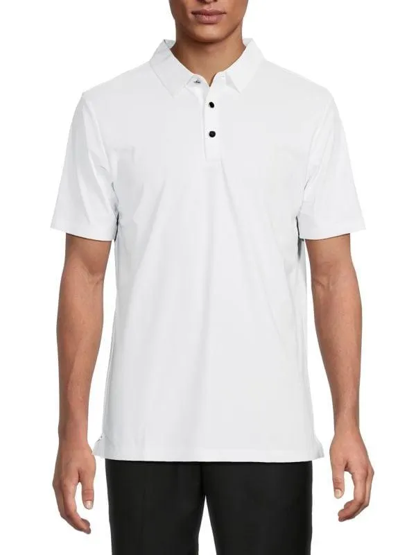Short Sleeve Solid Polo