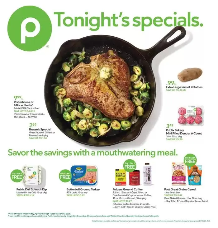 Weekly ad Save now with our deals from April 2 to April 8 2025 - Page 1