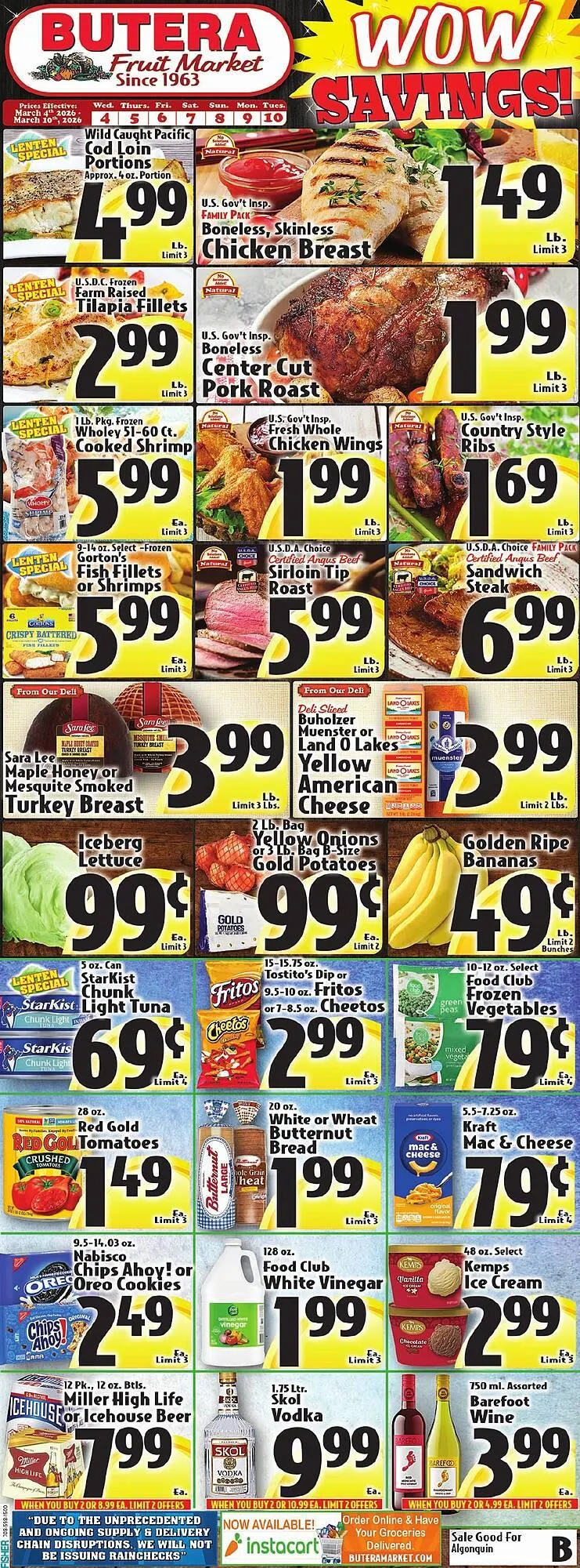 Weekly ad Butera weekly ad from March 5 to March 10 2026 - Page 1