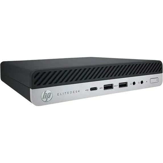 Restored Windows 11 Desktop Computer HP 800 G4 Mini | Core i5-8500T CPU | 8GB RAM | 128GB SSD | Home or Office PC (Refurbished)