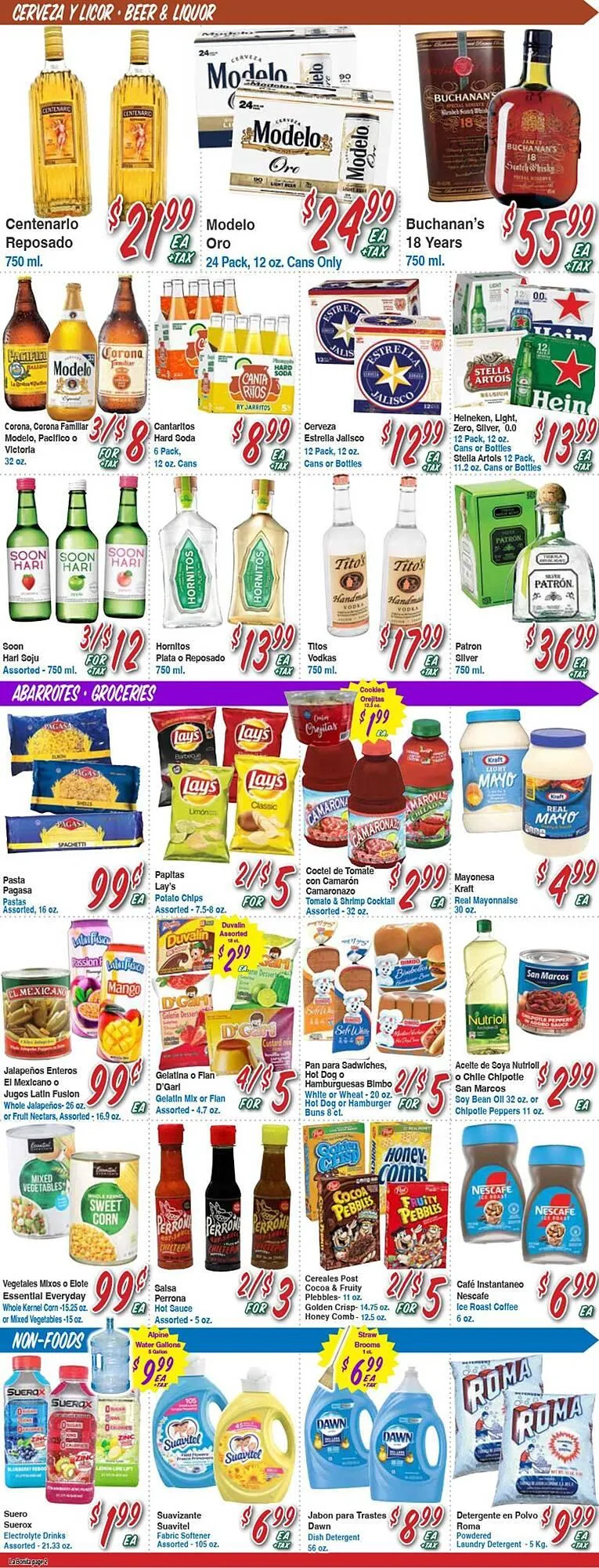 Weekly ad La Bonita Supermarkets Weekly Ad from June 18 to June 24 2025 - Page 2