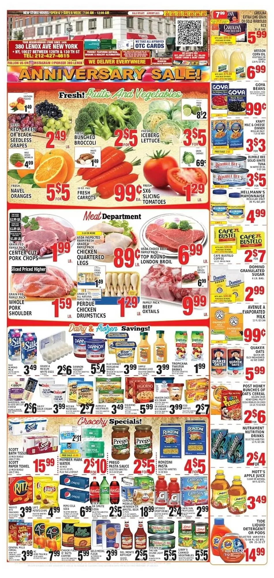 Weekly ad Pioneer Supermarkets Weekly Ad from August 1 to August 7 2025 - Page 1