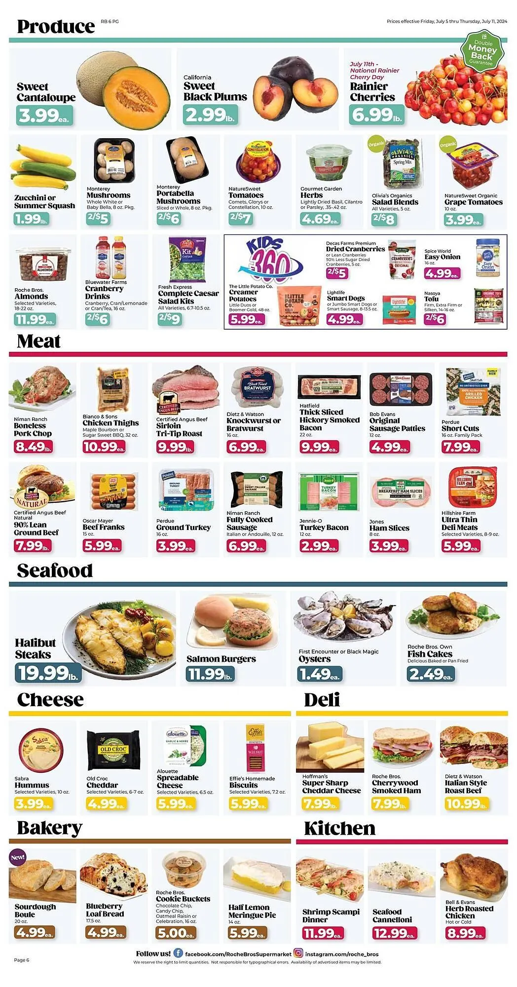 Weekly ad Roche Bros Weekly Ad from July 5 to July 11 2024 - Page 6