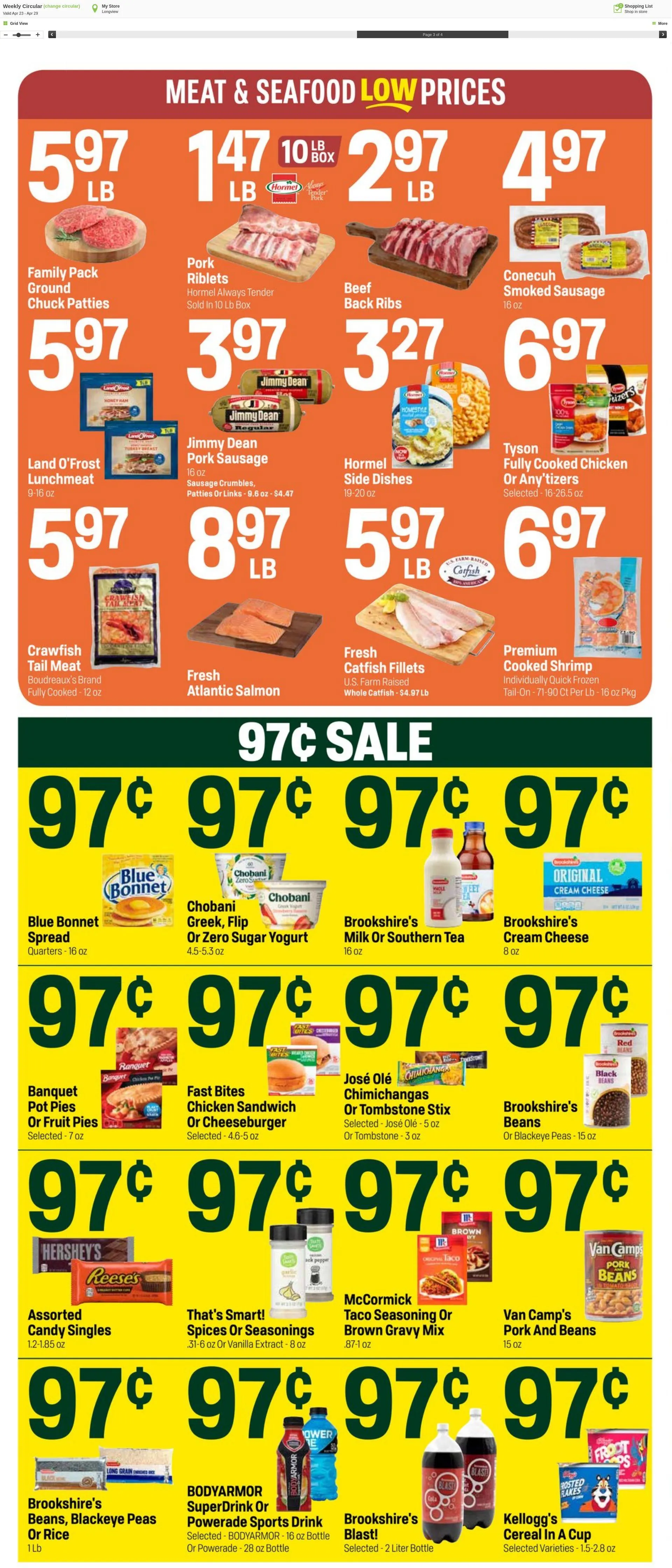 Weekly ad Super1Foods from April 23 to April 29 2025 - Page 3