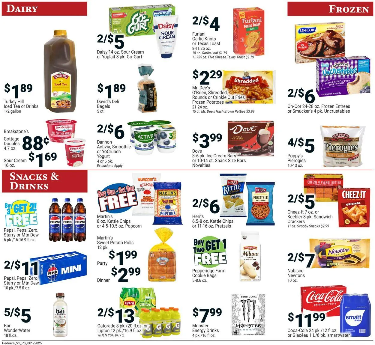 Weekly ad Redner’s Warehouse Market Current weekly ad from June 12 to June 18 2025 - Page 6