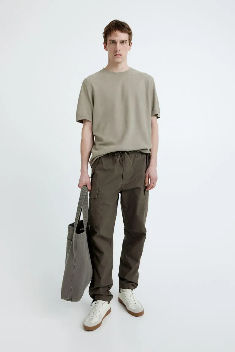 Regular Fit Ripstop Cargo Pants