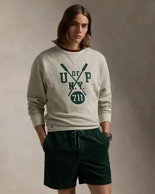 Slub Fleece Graphic Sweatshirt