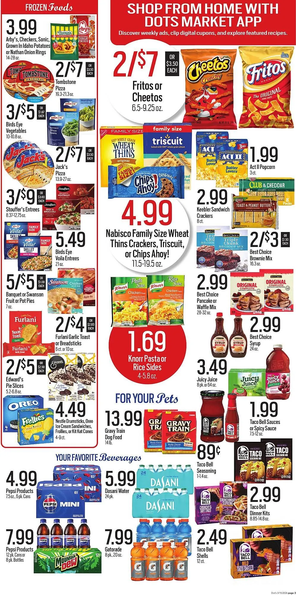Weekly ad Dot's Market weekly ad from March 16 to March 22 2026 - Page 3
