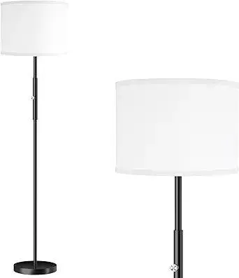 PARTPHONER Floor Lamp for Living Room Bedroom, 65’’ Modern Tall Lamp Simple Design Standing Lamps | 3 Color Temperature Rotary Switch Floor Lamp Suitable for Bedroom, Study Room, Office