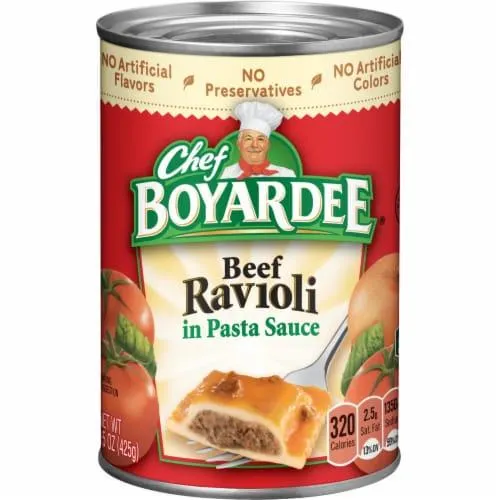 Chef Boyardee Mini Beef Ravioli Microwave Pasta