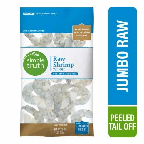 Simple Truth™ Jumbo Size Peeled & Deveined Tail-Off Raw Shrimp
