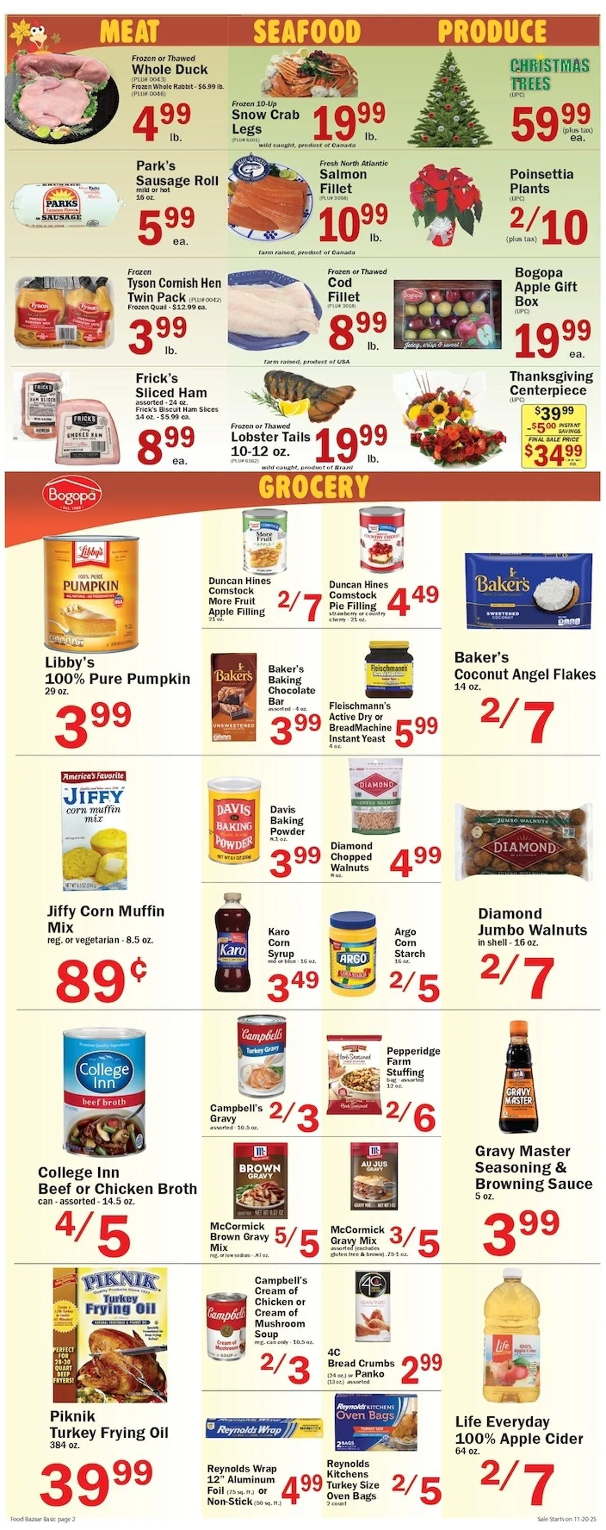 Weekly ad Food Bazaar Current weekly ad from November 20 to November 27 2025 - Page 2