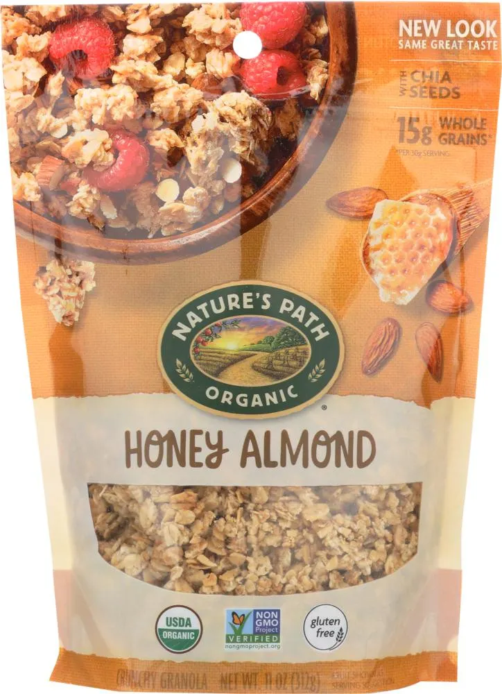 Organic Granola Honey Almond