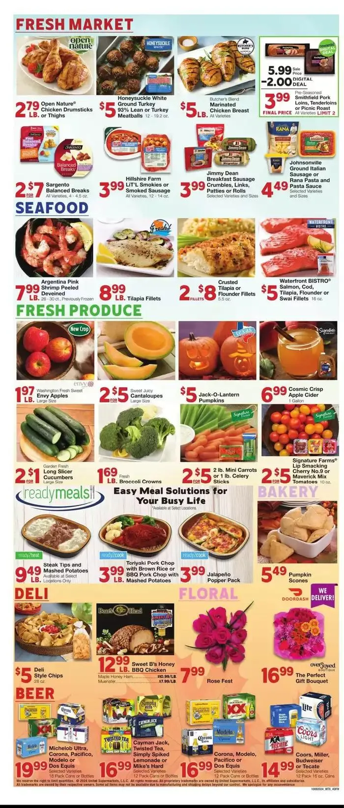 Weekly ad Market Street Weekly ad from October 8 to October 22 2024 - Page 4