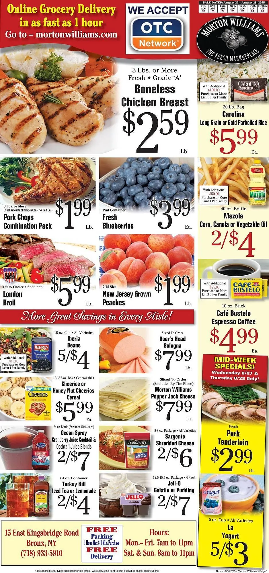 Morton Williams Weekly Ad - 1