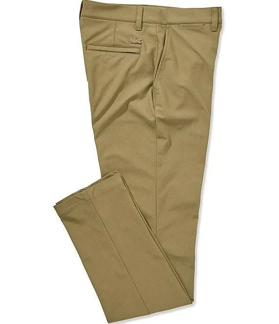 Slim Fit Flat Front Stretch Chino Pants