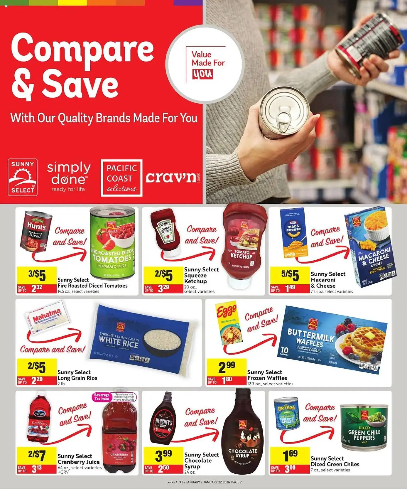 Weekly ad Lucky Supermarkets weekly ad from January 2 to January 28 2026 - Page 2