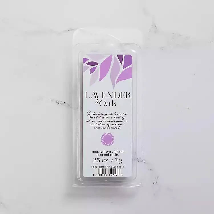 Lavender & Oak 2.5 oz. Wax Melts