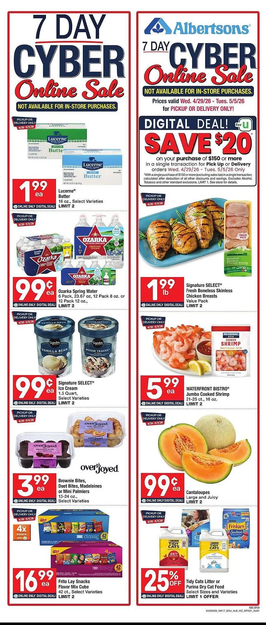 Weekly ad Albertsons weekly ad from April 29 to May 5 2026 - Page 1